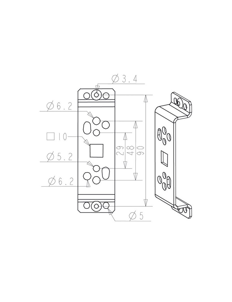 Support moteur standard universel