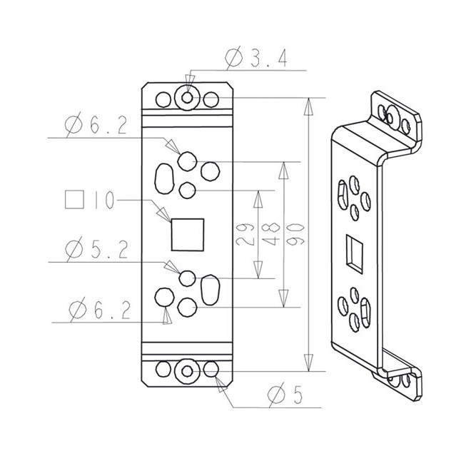 Support moteur standard universel