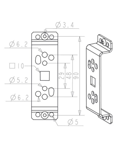 Support moteur standard universel