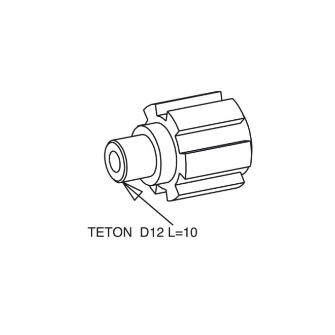 Moyeu téton Diam. 12