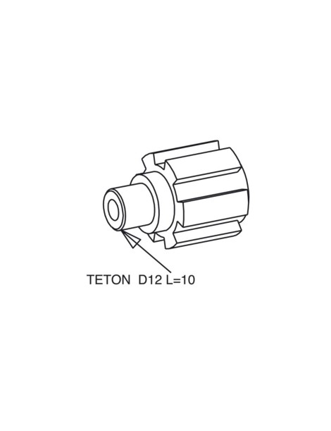 Moyeu téton Diam. 12
