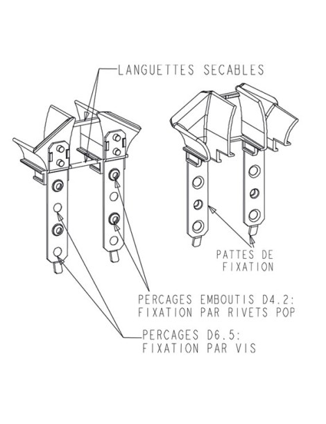 Paire de tulipes Traditionnel-Tunnel