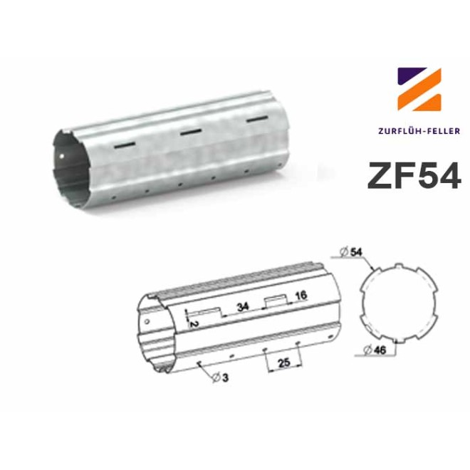 Tube ZF54 200cm de long
