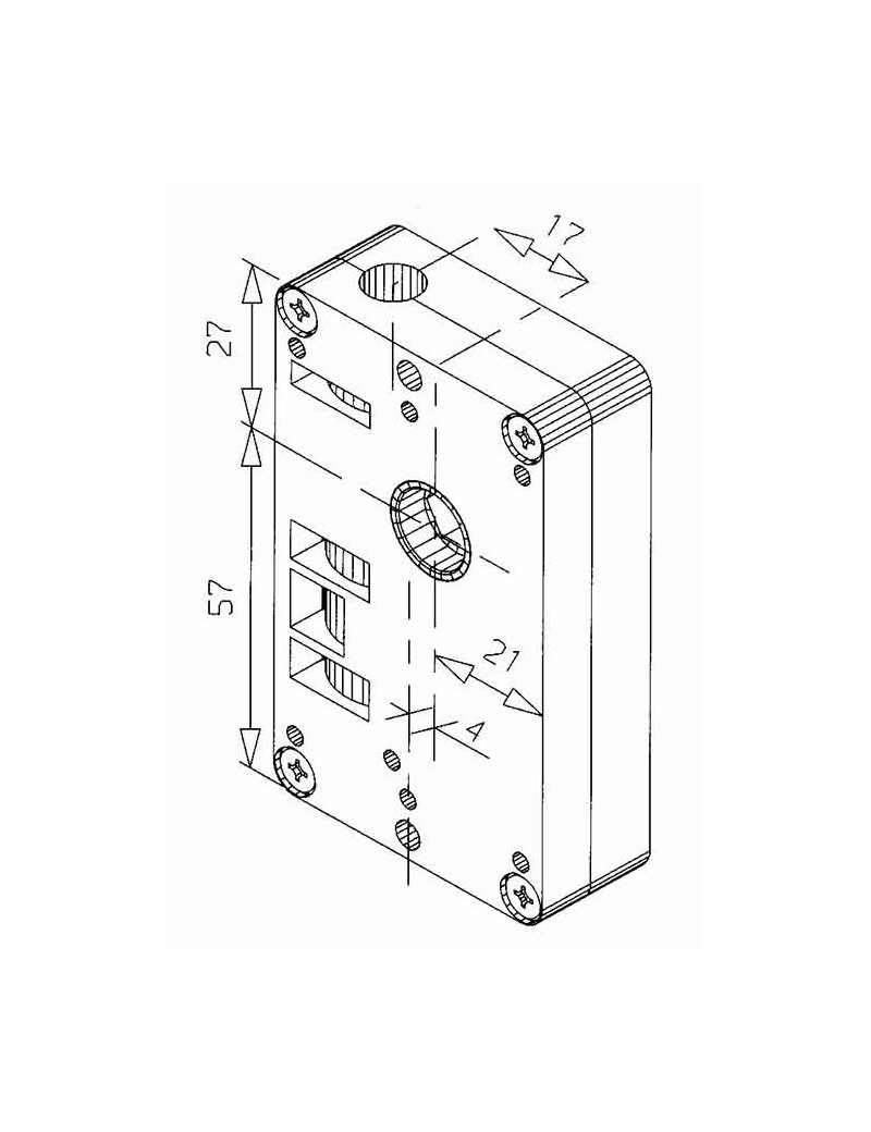 Treuil à vis 10/65 Deprat 6p7 - 6p10