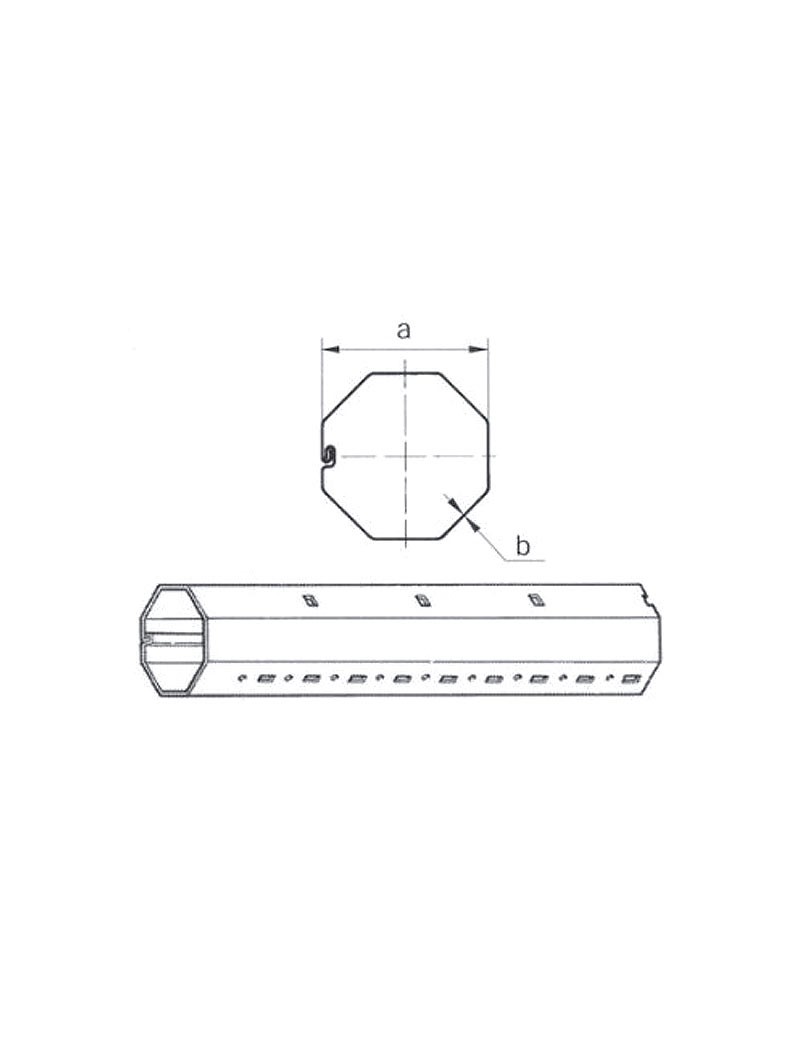 Tube Octo 60 0.6mm 140cm de long