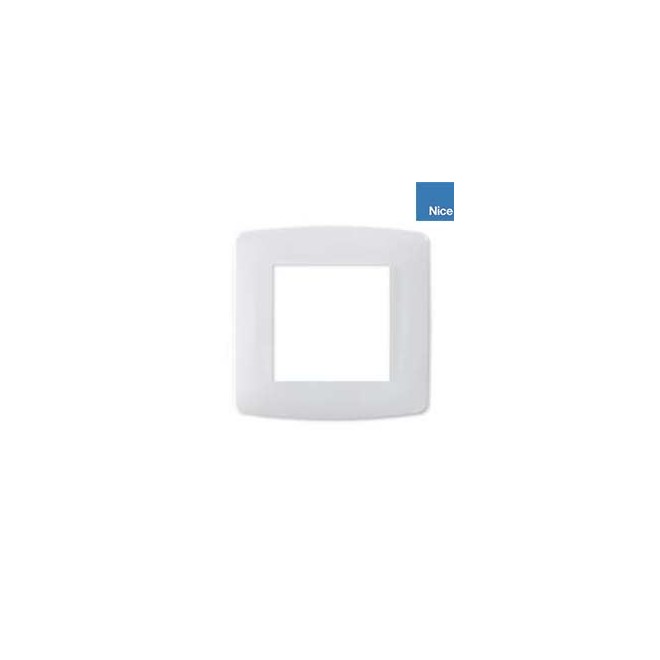 Plastron pour interrupteur Nice neutre