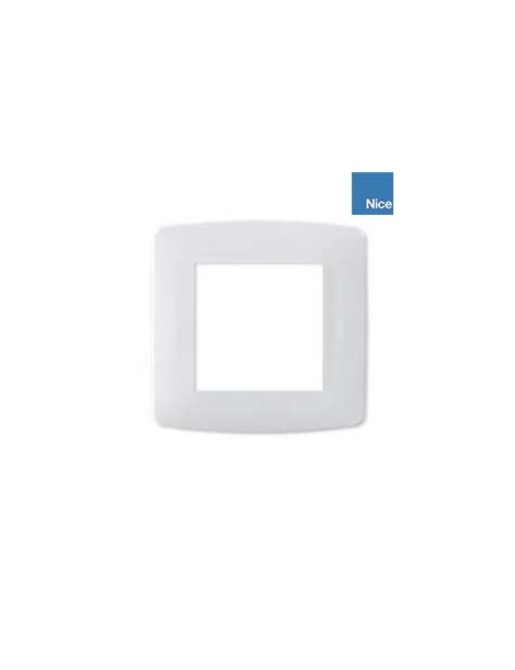 Plastron pour interrupteur Nice neutre