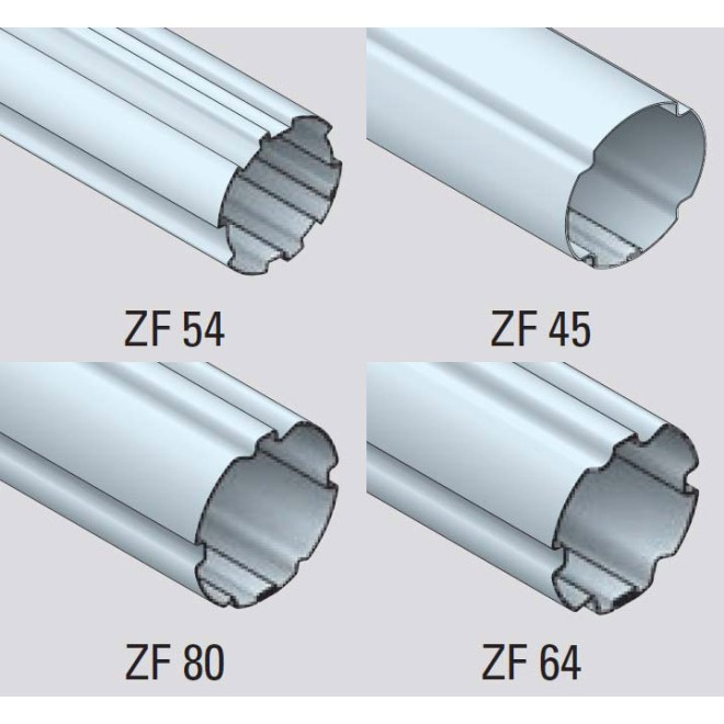 Attache tablier souple à clipper Tube ZF L8