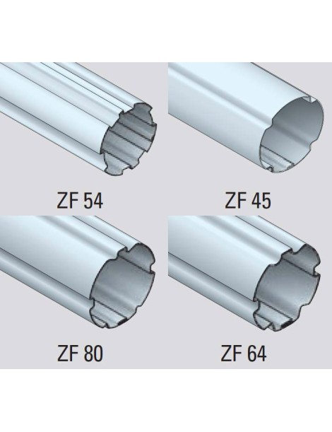 Attache tablier souple à clipper Tube ZF L14