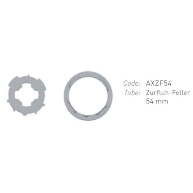 Adaptations moteur Gaposa Ø50 - Tube ZF 54 Adaptations moteur Gaposa Ø50 - Tube ZF 54