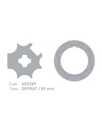 Adaptations moteur Gaposa Ø50 - Tube deprat 89