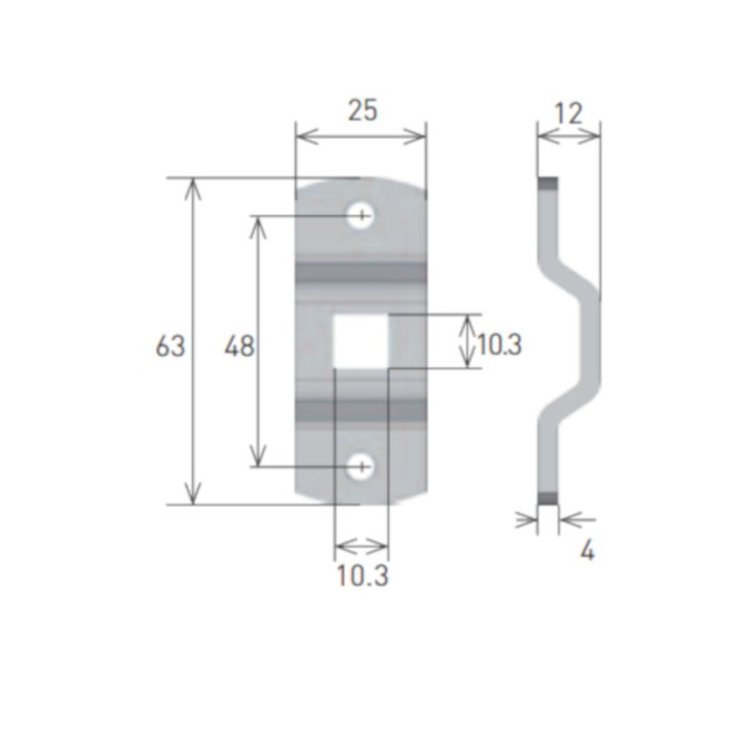 Support moteur Gaposa AXPS Support moteur Gaposa AXPS