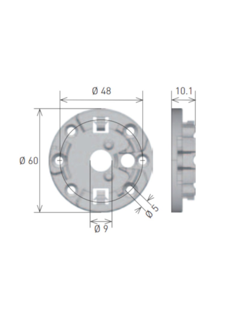 Support moteur Gaposa AXPR4