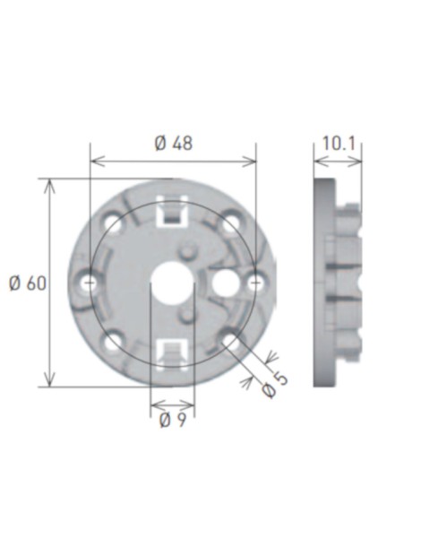 Support moteur Gaposa AXPR4