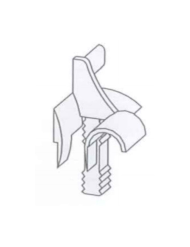 Paire de tulipes Mini-entrée de coulisse