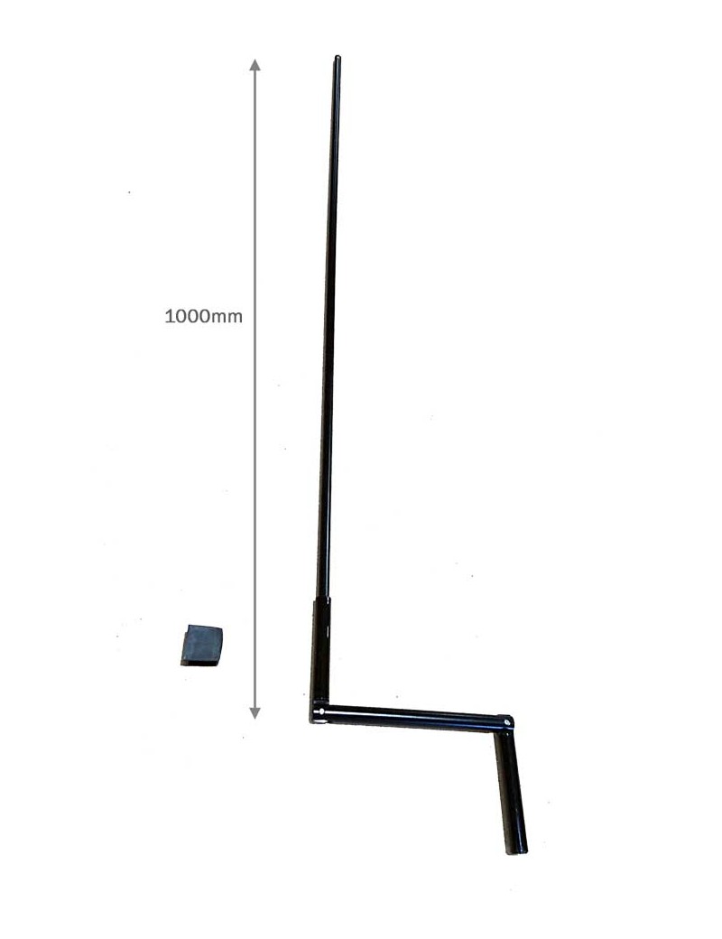 Manivelle Complète Noire + CLIP T1M