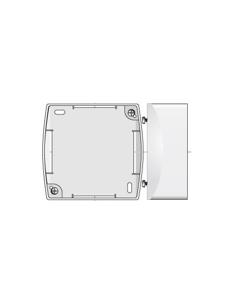 INIS WHITE SURFACE MOUNTED BOX
