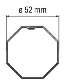 Adaptateur moteur Faac TM45 - tube octo 52
