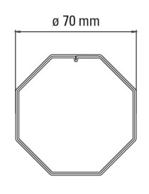 Adaptateur moteur Faac TM45 - octo 70