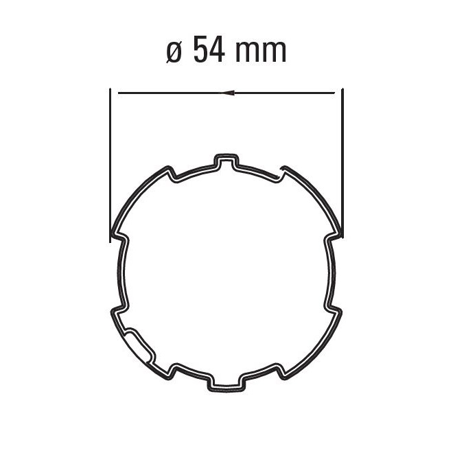 Adaptateur moteur Faac TM45 - zf 54 et Deprat 53 Adaptateur moteur Faac TM45 - zf 54 et Deprat 53