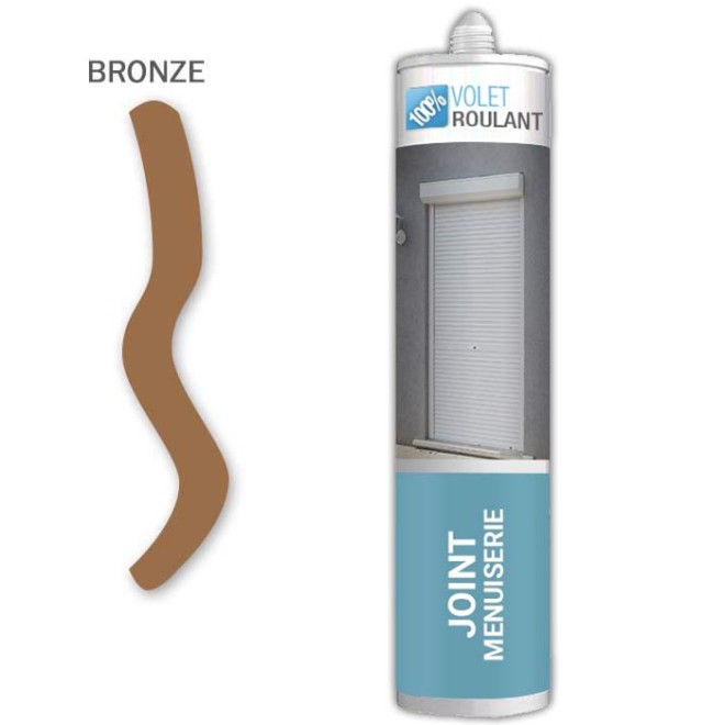 Silicone Marron Bronze 310ML qualité Professionnelle Silicone Marron Bronze 310ML qualité Professionnelle