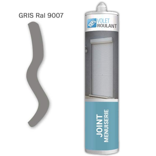 Silicone Gris RAL 9007 310ML qualité Professionnelle Silicone Gris RAL 9007 310ML qualité Professionnelle