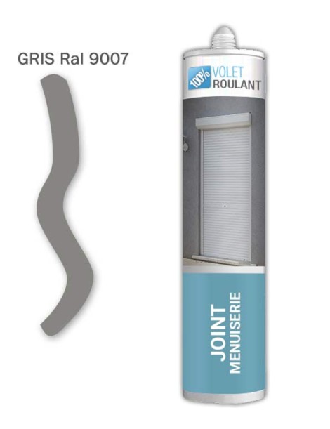 Silicone Gris RAL 9007  310ML qualité Professionnelle
