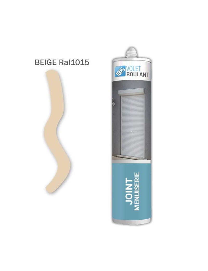 Silicone Beige RAL 1015 310ML qualité Professionnelle