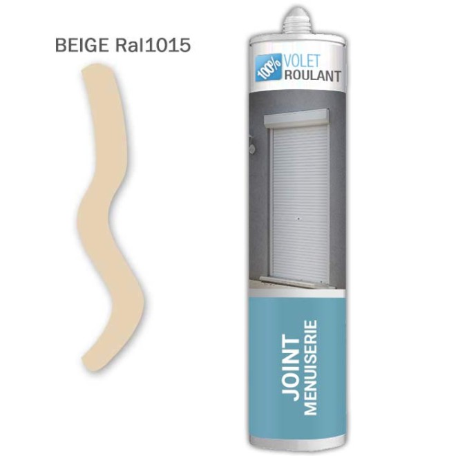 Silicone Beige RAL 1015 310ML qualité Professionnelle Silicone Beige RAL 1015 310ML qualité Professionnelle