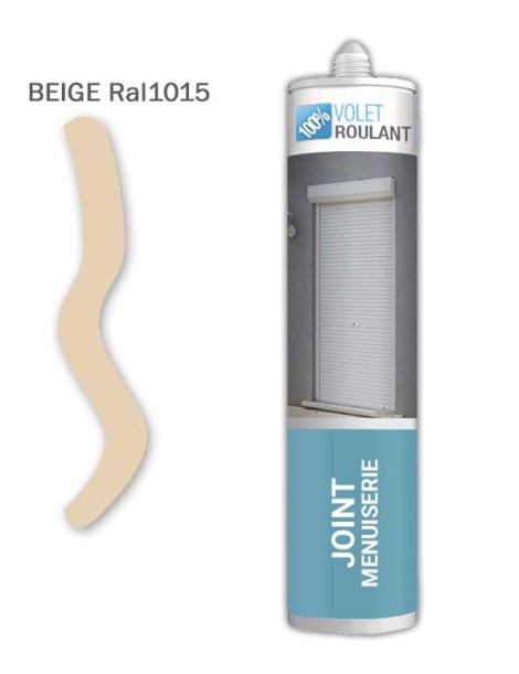 Silicone Beige RAL 1015 310ML qualité Professionnelle