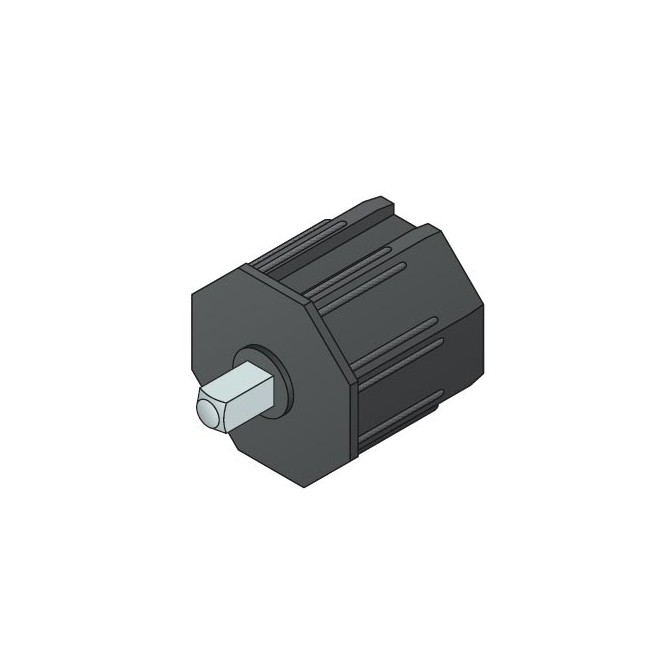 Embout octo 60 - Carré de 10 Mâle