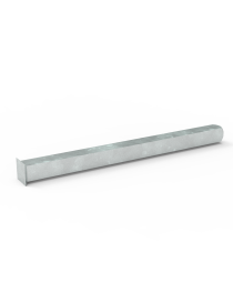 Axe hors joues - carré de 8 L.120mm