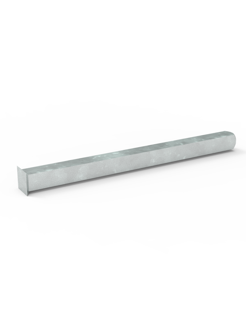 Axe hors joues - carré de 8 L.120mm