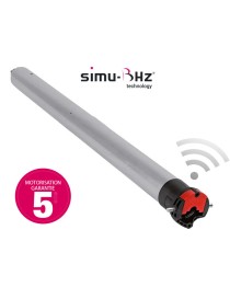 Moteur Simu T5 E BHz Radio Ø50 - 8 Nm Bi-directionnel