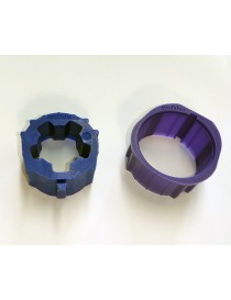 Roue et couronne Tube Profalux 56mm Moteur Somfy et Simu