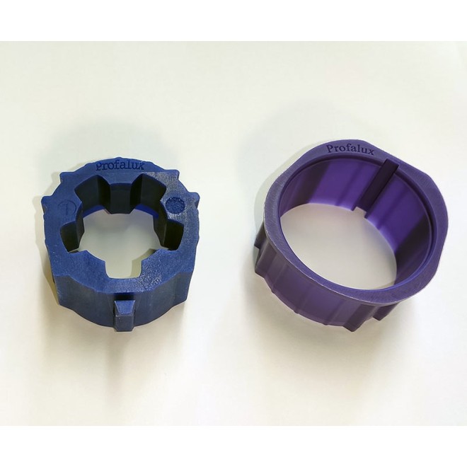 Roue et couronne Tube Profalux 56mm Moteur Somfy et Simu Roue et couronne Tube Profalux 56mm Moteur Somfy et Simu