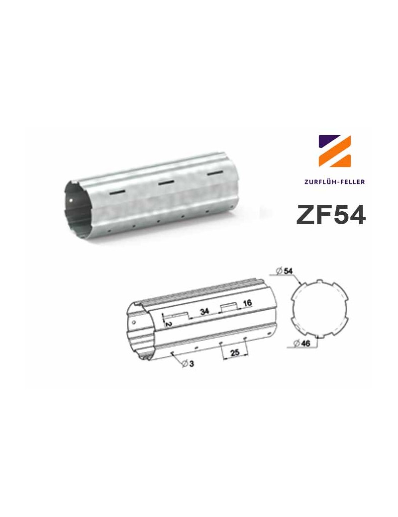 Tube ZF54 300cm de long