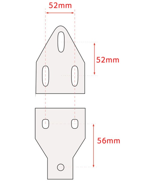 Support de store extérieur coffre