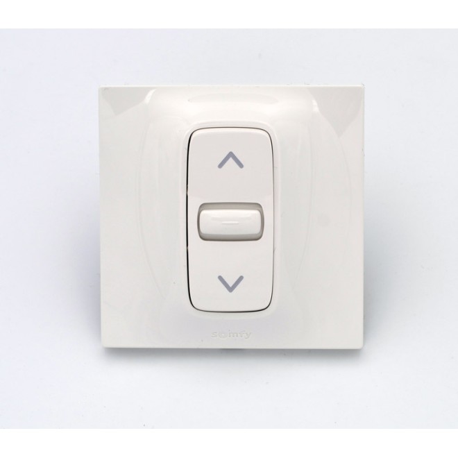 Inis PF Somfy 80x80, inverseur à encastrer