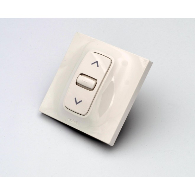 Inis PF Somfy 80x80, inverseur à encastrer