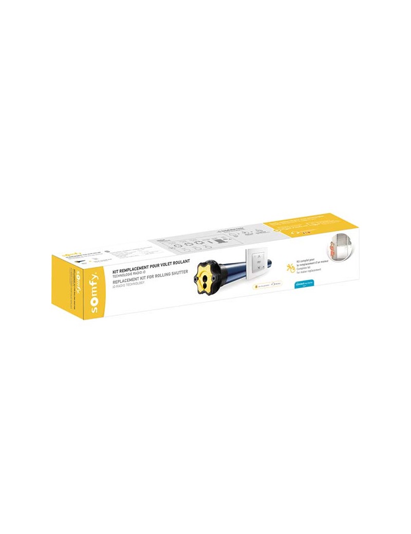 Kit Remplacement Moteur Somfy iO Fenetre