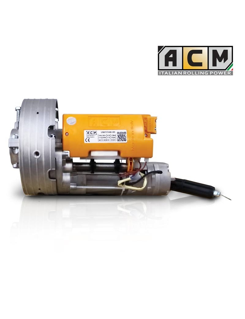 Moteur ACM Unititan E HR - Rideau métallique - 200/220mm