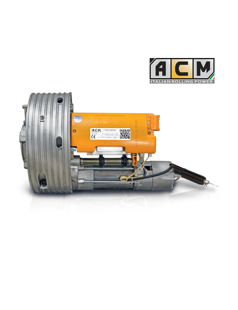 Moteur ACM Titan 240/76 E - Rideau métallique - 240mm
