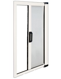 Moustiquaire enroulable re-coupable Latérale Blanche