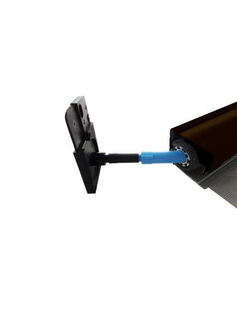 frein sur une moustiquaire en kit marron