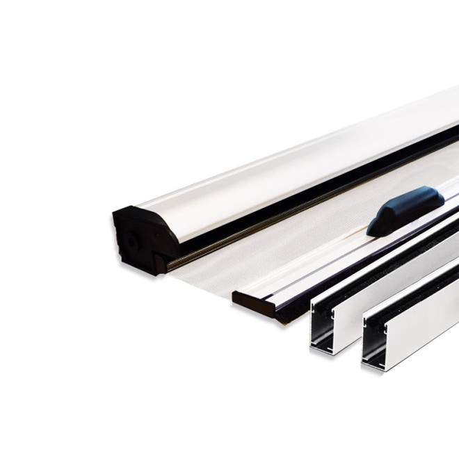 kit moustiquaire recoupable blanche