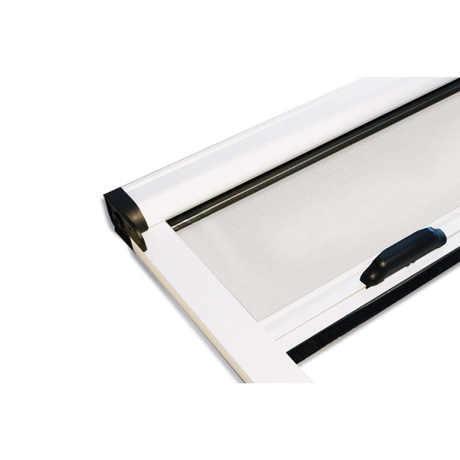 Moustiquaire recoupable dépliée