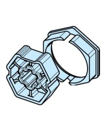 Roue et couronne Hexagonal 50 pour moteur Becker