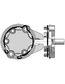 Support moteur Somfy LT50 pour Store banne