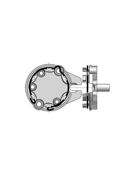 Support moteur Somfy LT50 pour Store banne